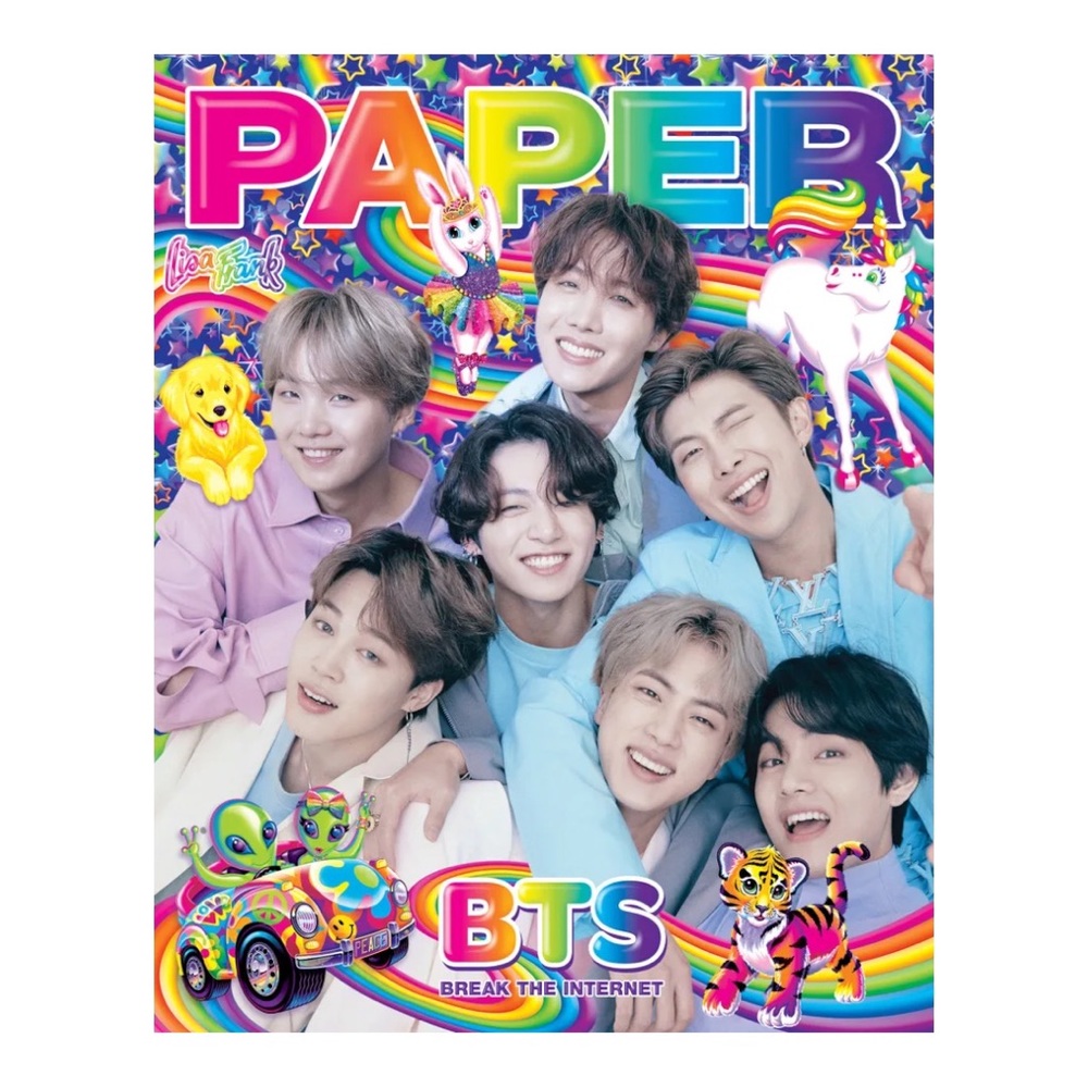 BTS X PAPER MAGAZINE WINTER 2019 BREAK THE INTERNET